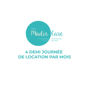 4 Demi Journées de Location Par Mois
